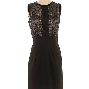 BCBGMaxAzria 100% Silk Midi Dress